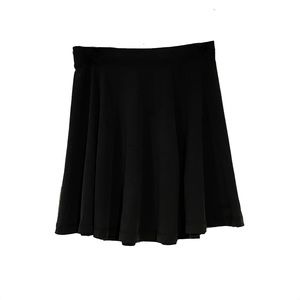 Black A-line Skirt